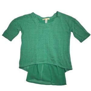 Love By Design Open Knit Sweater (M)